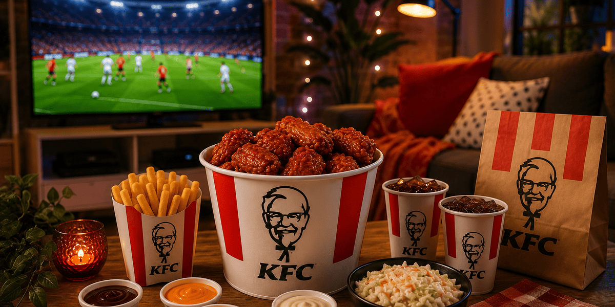 Convertite en el anfitrión del partido con los combos para compartir de KFC