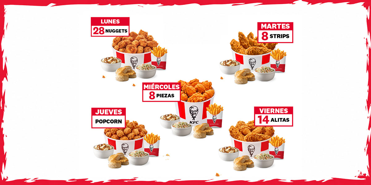 Elegí el menú de pollo según el antojo y el momento del día