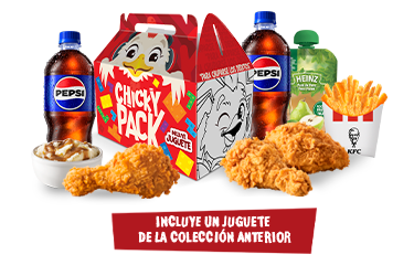 COMBO DE 2 PIEZAS + CHICKY PACK 1 PIEZA .