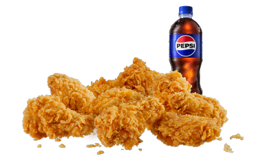 8 ALITAS + 1 BEBIDA 600ML