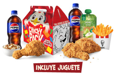 COMBO DE 2 PIEZAS + CHICKY PACK 1 PIEZA .